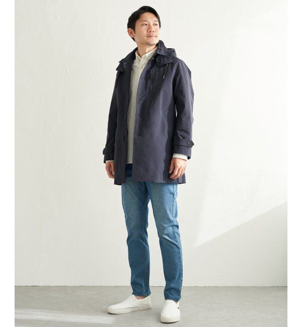 IKKA LOUNGE「撥水フードステンカラーコート」|その他|