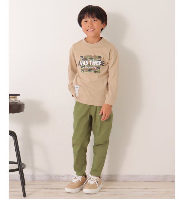 ikka kids「ストレッチゆるテーパードパンツ」|その他|