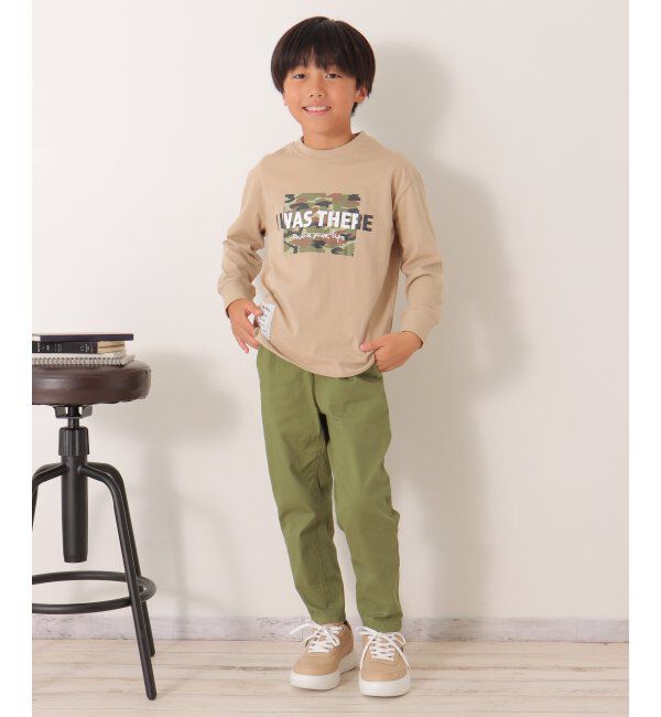 ikka kids「ストレッチゆるテーパードパンツ」|その他|