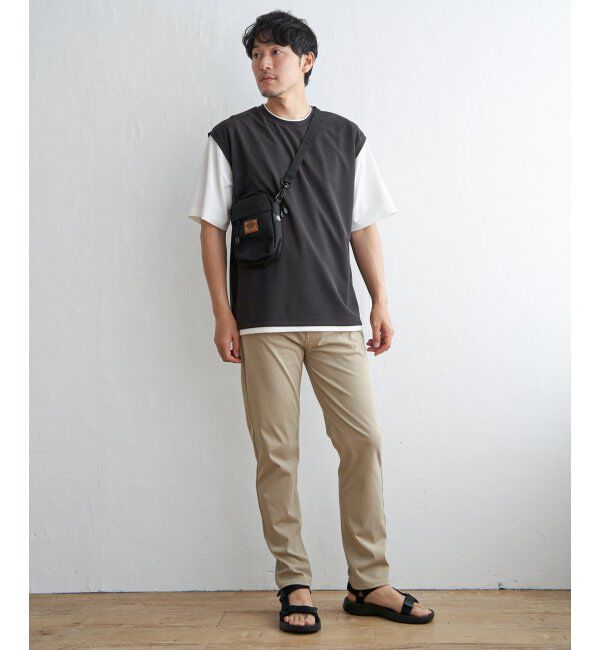 ikka「速乾COOLフェイクベストＴシャツ」|Tシャツ・カットソー|