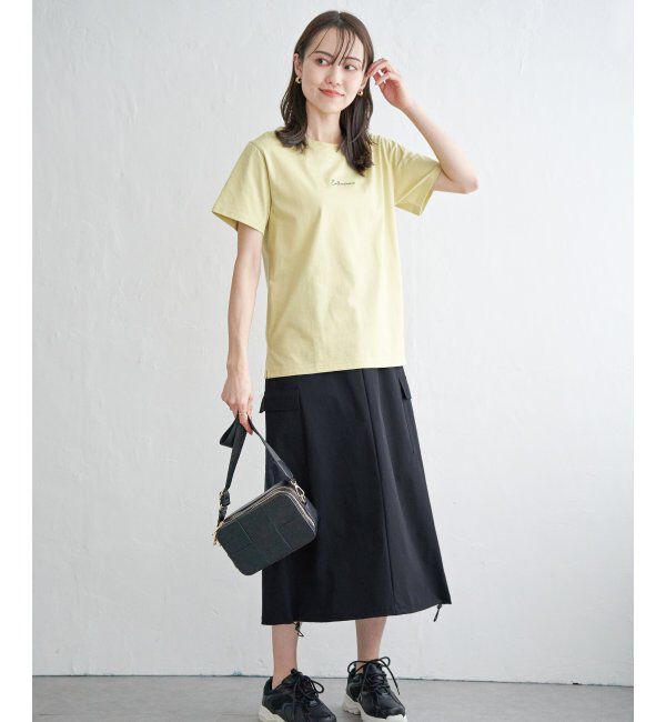 ikka「【雑誌InRed5月号掲載】リップストップカーゴスカート」|スカート|