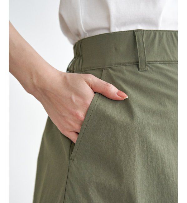 ikka「【雑誌InRed5月号掲載】リップストップカーゴスカート」|スカート|