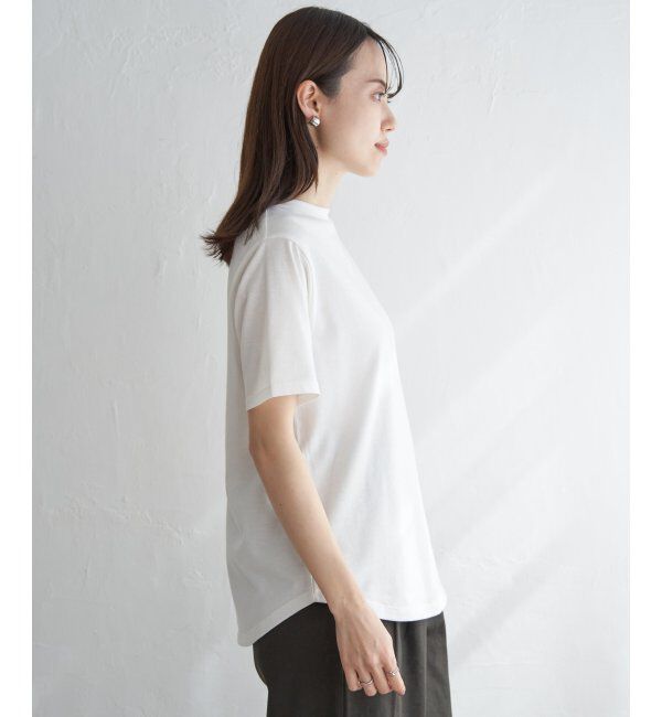 ikka「【2点セット】透かし編みラメニットベストアンサンブル」|ニット・セーター|