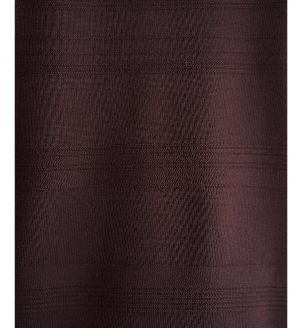 IKKA LOUNGE「ランダムリップルボーダーロンT」|Tシャツ・カットソー|