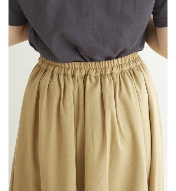 Lbc with Life「ギャザーロングスカート」|スカート|