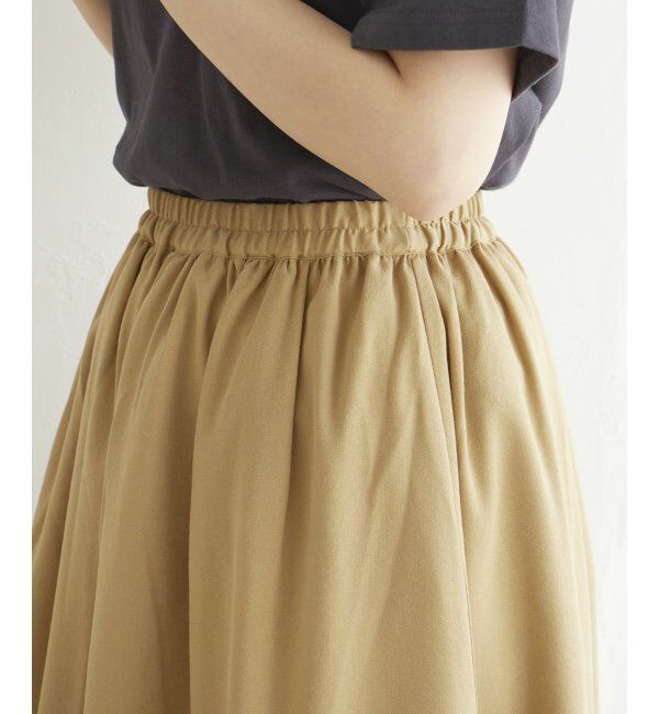 Lbc with Life「ギャザーロングスカート」|スカート|