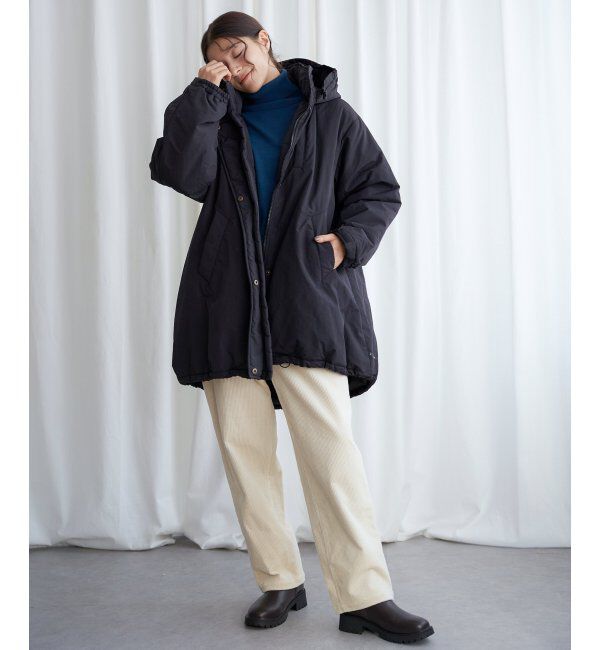 Lbc with Life「天竺ハイネックカラーニット」|カーディガン|