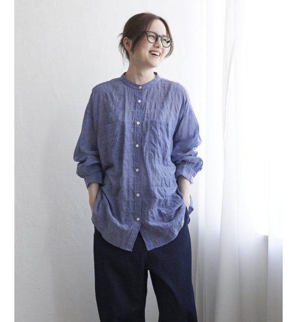 Lbc with Life「バックシャーリングロングシャツ」|シャツ・ブラウス|