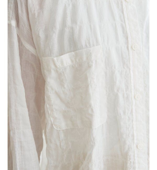 Lbc with Life「バックシャーリングロングシャツ」|シャツ・ブラウス|