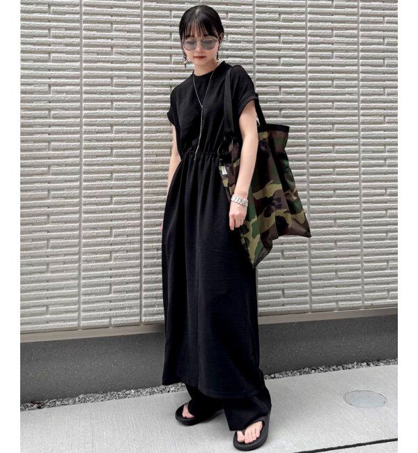 Lbc with Life「ワッシャースピンドルリブワンピース」|ワンピース|