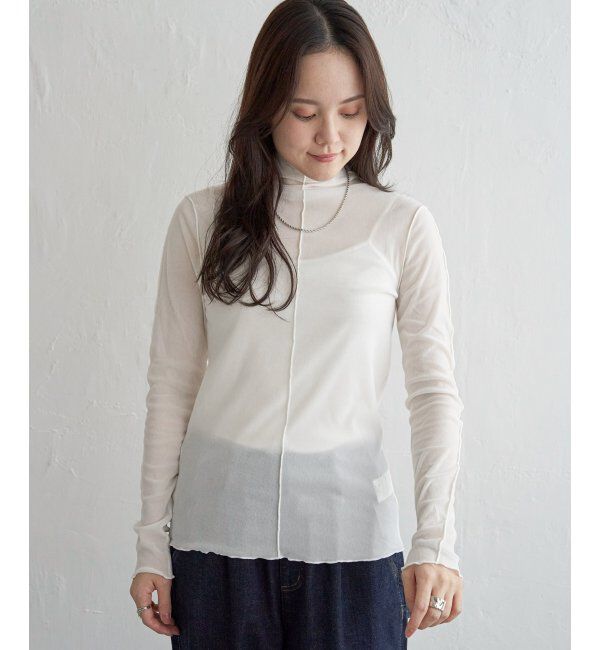 Lbc with Life「フロッキーチュールハイネックプルオーバー」|その他|