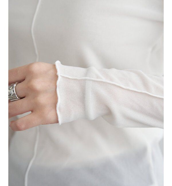 Lbc with Life「フロッキーチュールハイネックプルオーバー」|その他|