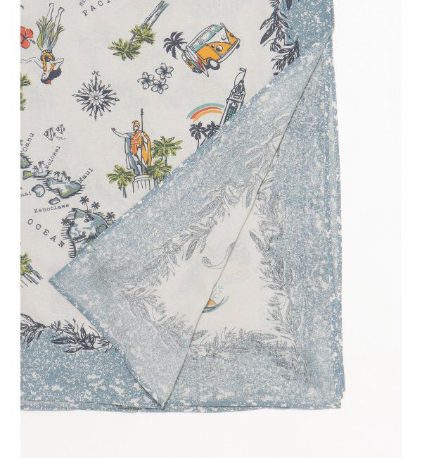 Lbc with Life「マルチクロス ハワイマップ」|クッション・クッションカバー|