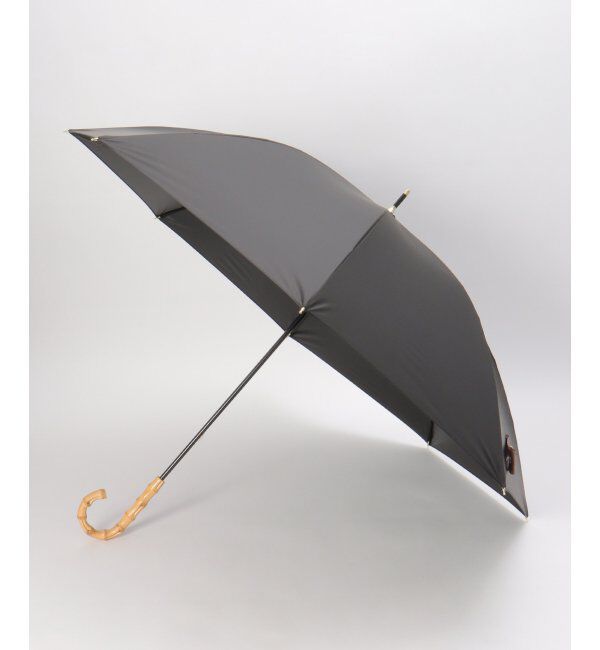 Lbc with Life「Wpc. 遮光ノーブルベーシック 日傘 長傘」|傘|ブラック