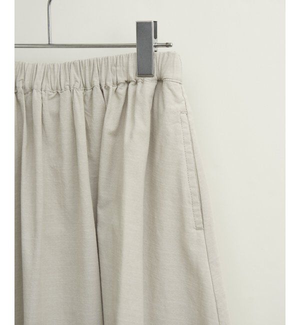 Lbc with Life「コットンシャンブレーギャザースカート」|スカート|