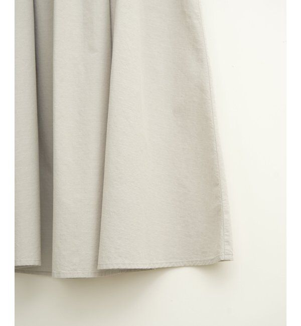 Lbc with Life「コットンシャンブレーギャザースカート」|スカート|