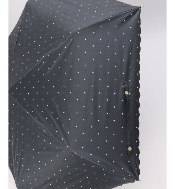 Lbc with Life「Wpc. 遮光ドットフラワーポイントミニ傘 折りたたみ傘」|傘|