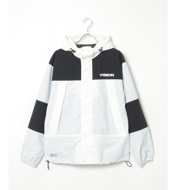 VENCE share style「VISION STREET WEAR ヴィジョンストリートウェア フードナイロンジャケット」|ブルゾン・スタジャン|
