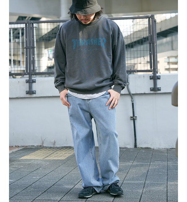 VENCE share style「THRASHER スラッシャー ピグメントスウェット」|スウェット・ジャージ|