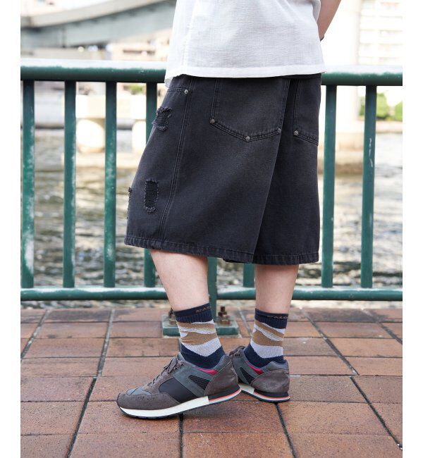 VENCE share style「PLESダメージデニムショーツ」|その他|