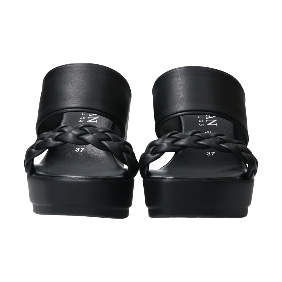 IMPORT SELECT「【ITALIAN SHOEMAKERS】厚底ダブルベルトイントレチャートサンダル」|サンダル|