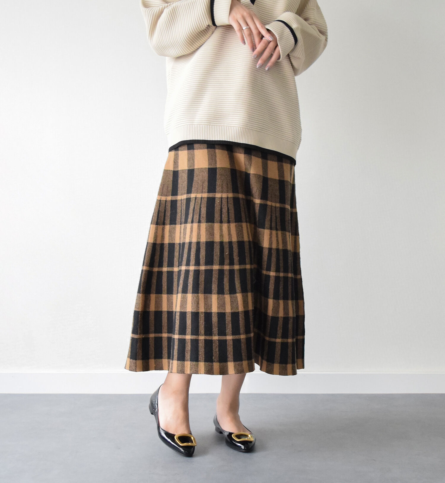 FABIO RUSCONI 「【FABIO RUSCONI】オーナメント付きバレエシューズ」|バレエシューズ|