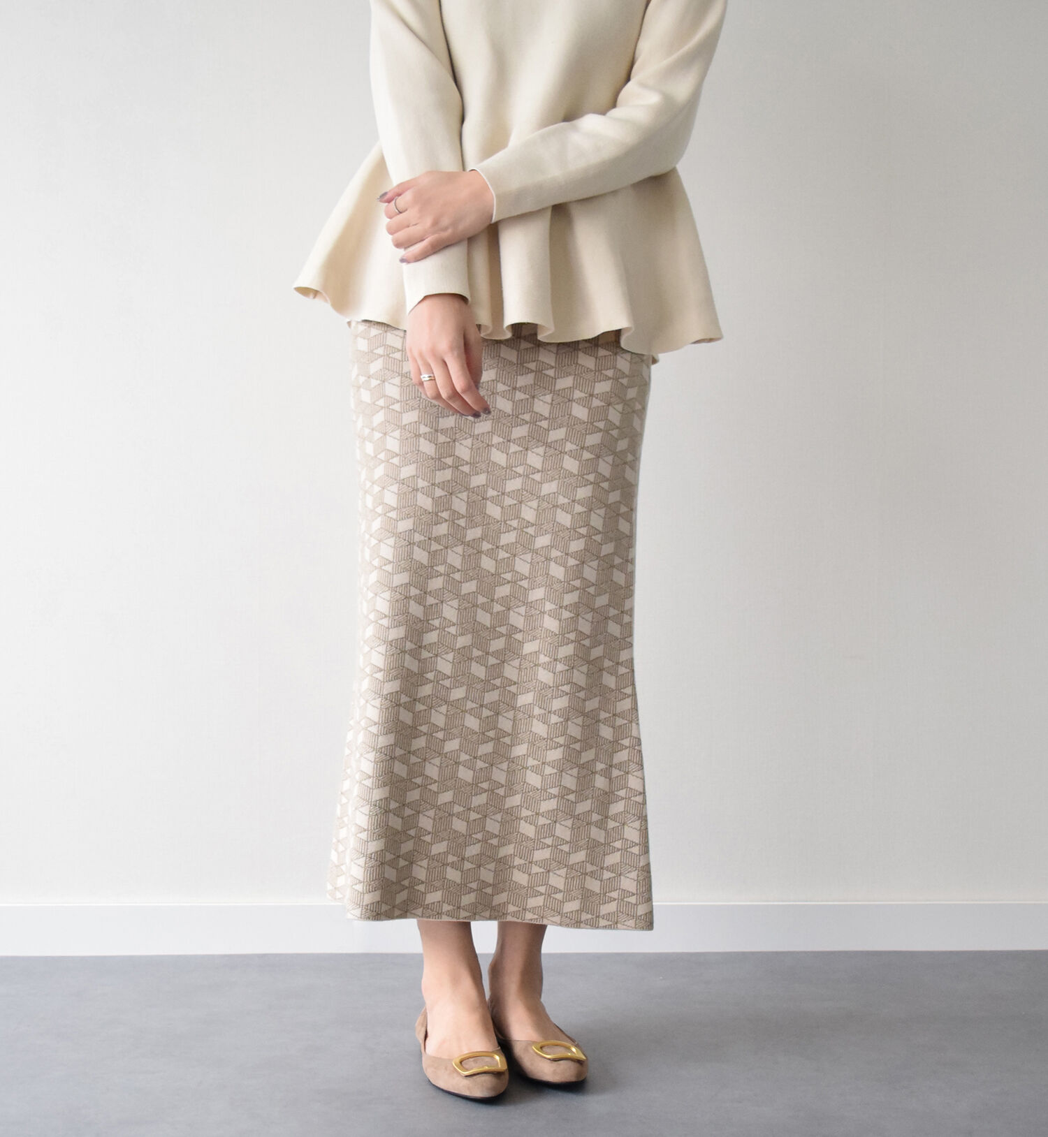 FABIO RUSCONI 「【FABIO RUSCONI】オーナメント付きバレエシューズ」|バレエシューズ|