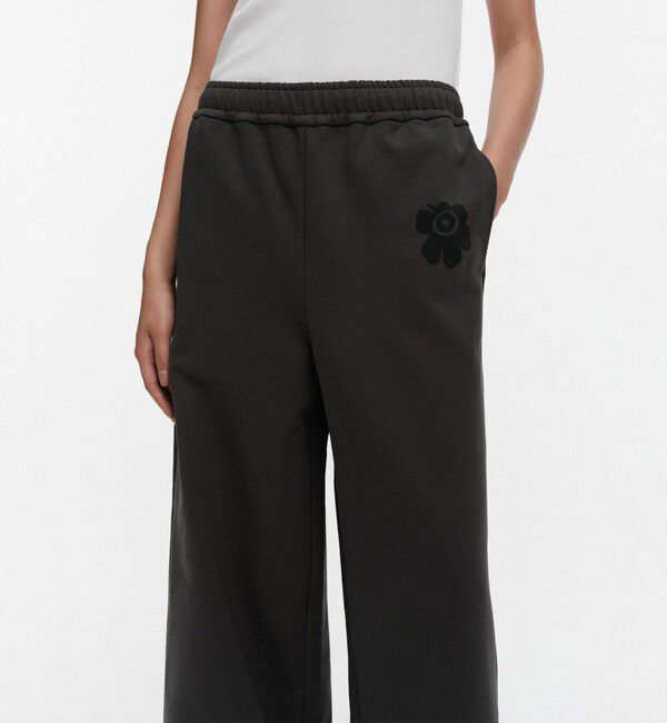 Marimekko「Naturaali Unikko Placement パンツ」|チノ|