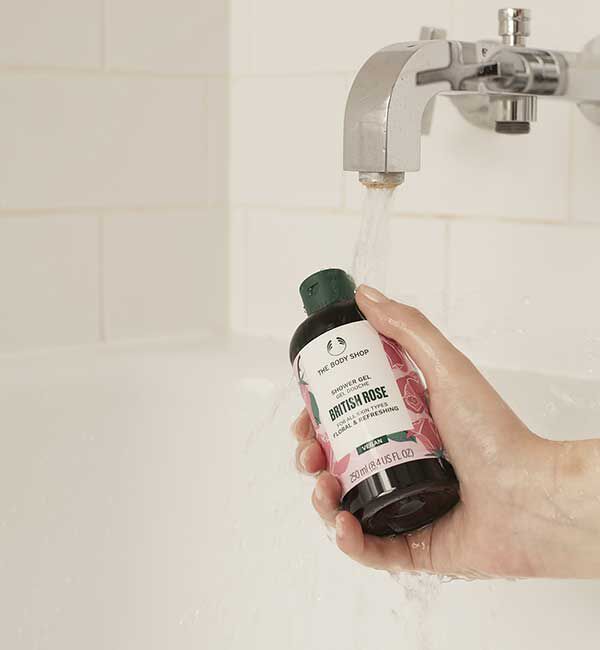 THE BODY SHOP「シャワージェル ブリティッシュローズ 250mL」|入浴剤・バスグッズ|