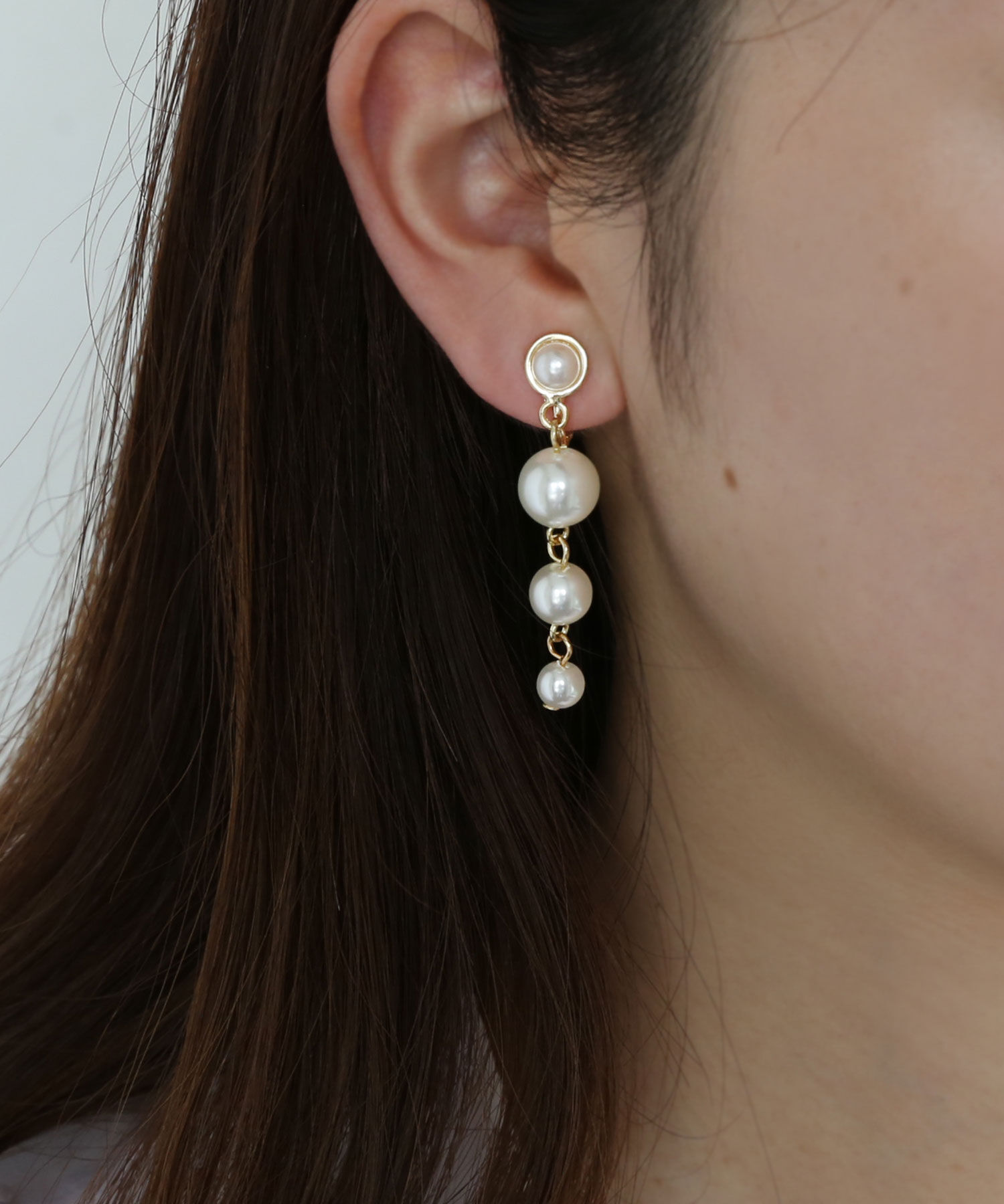 colleca la「グラデーションパールイヤリング」|イヤリング|