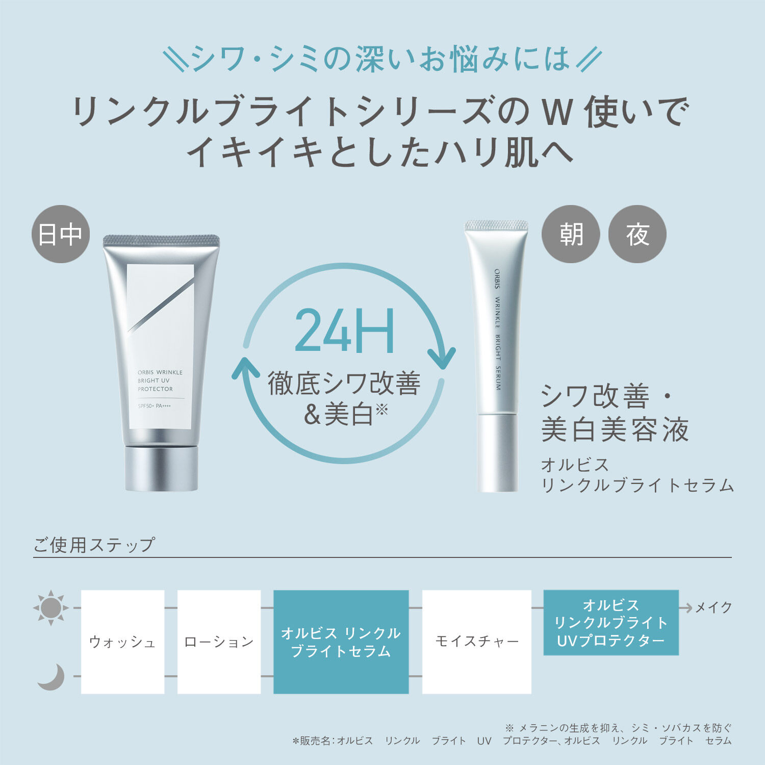 ORBIS「ORBIS オルビス リンクルブライトUVプロテクター 医薬部外品 50g SPF50・PA++++」|美容液・オイル・クリーム|