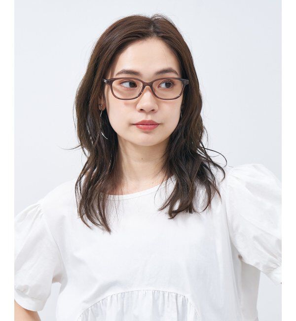  「スクエア型 メガネ きちんと感と上質感あふれるフレーム ｜Zoff｜BASIC STYLE   レンズ交換券付」|メガネ|