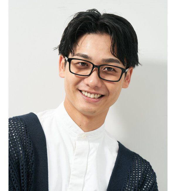  「スクエア型 メガネ｜ユニセックス 上質感のあるフレーム  レンズ交換券付」|メガネ|