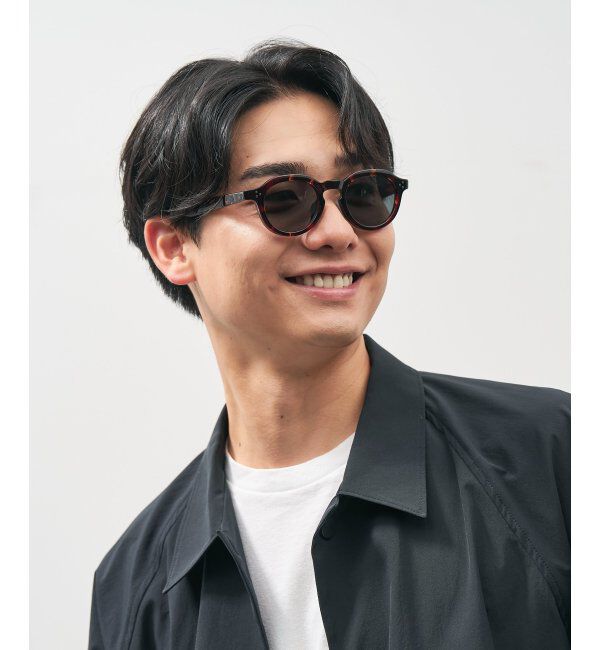  「ボストン型 クラウンパント サングラス (偏光機能搭載) Zoff | YURIE OUTDOOR EDITION」|サングラス|