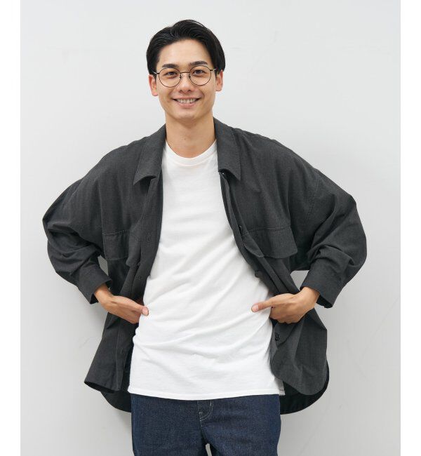  「[中顔面短縮みえメガネ]Zoff｜メガネ｜メタルフレーム 伊達・度付き｜FASHION METAL レンズ交換券付」|メガネ|