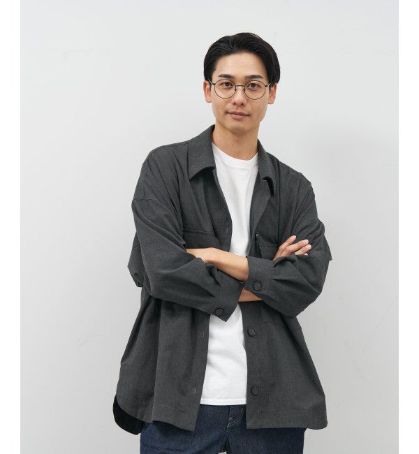  「[中顔面短縮みえメガネ]Zoff｜メガネ｜メタルフレーム 伊達・度付き｜FASHION METAL レンズ交換券付」|メガネ|