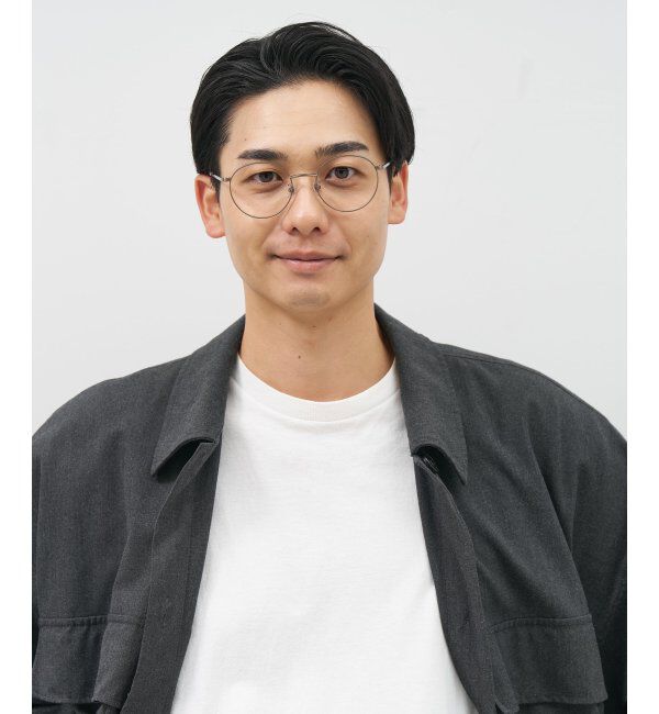  「[中顔面短縮みえメガネ]Zoff｜メガネ｜メタルフレーム 伊達・度付き｜FASHION METAL レンズ交換券付」|メガネ|