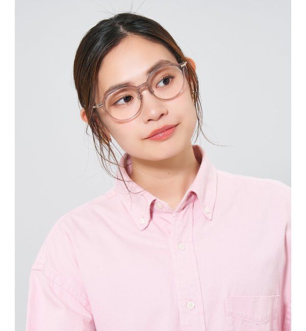 「ボストン型メガネ｜レディース 女性用 可愛い リボン パステル｜Zoff｜SWEET レンズ交換券付」|メガネ|