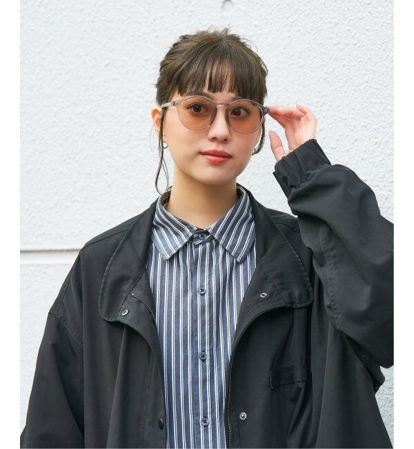  「【WEB限定】ボストン型 調光サングラス | カラーレンズ 軽量 紫外線対策 UVカット レンズの色が変わる」|サングラス|