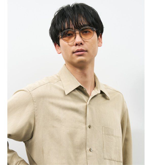  「【WEB限定】ボストン型 調光サングラス | カラーレンズ 軽量 紫外線対策 UVカット レンズの色が変わる」|サングラス|