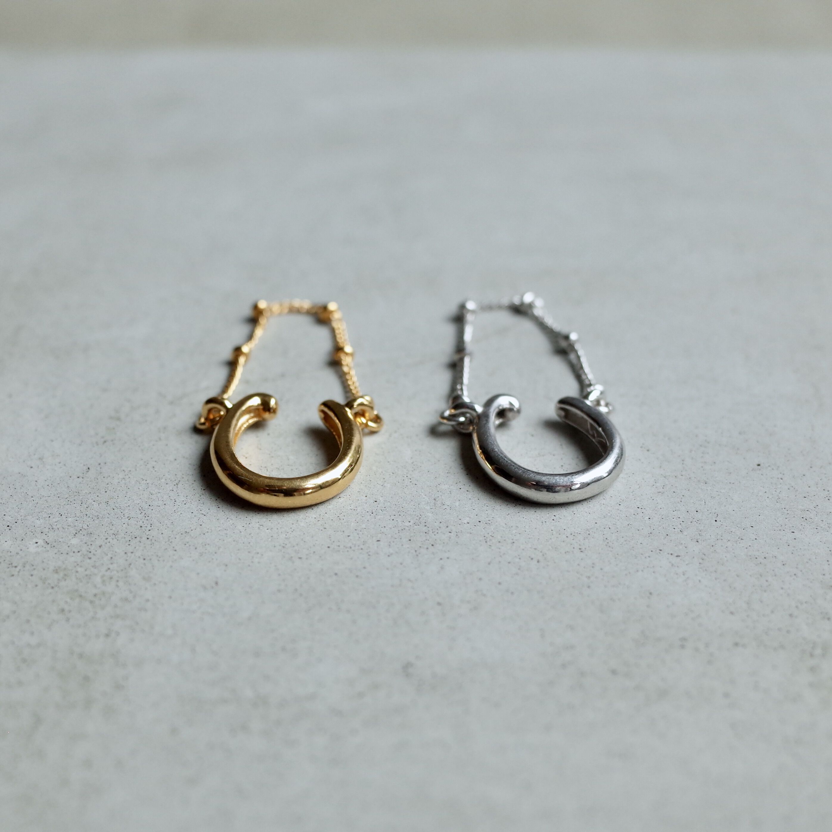 warmth「Flat AddChain Ear Cuff」|イヤーカフ|