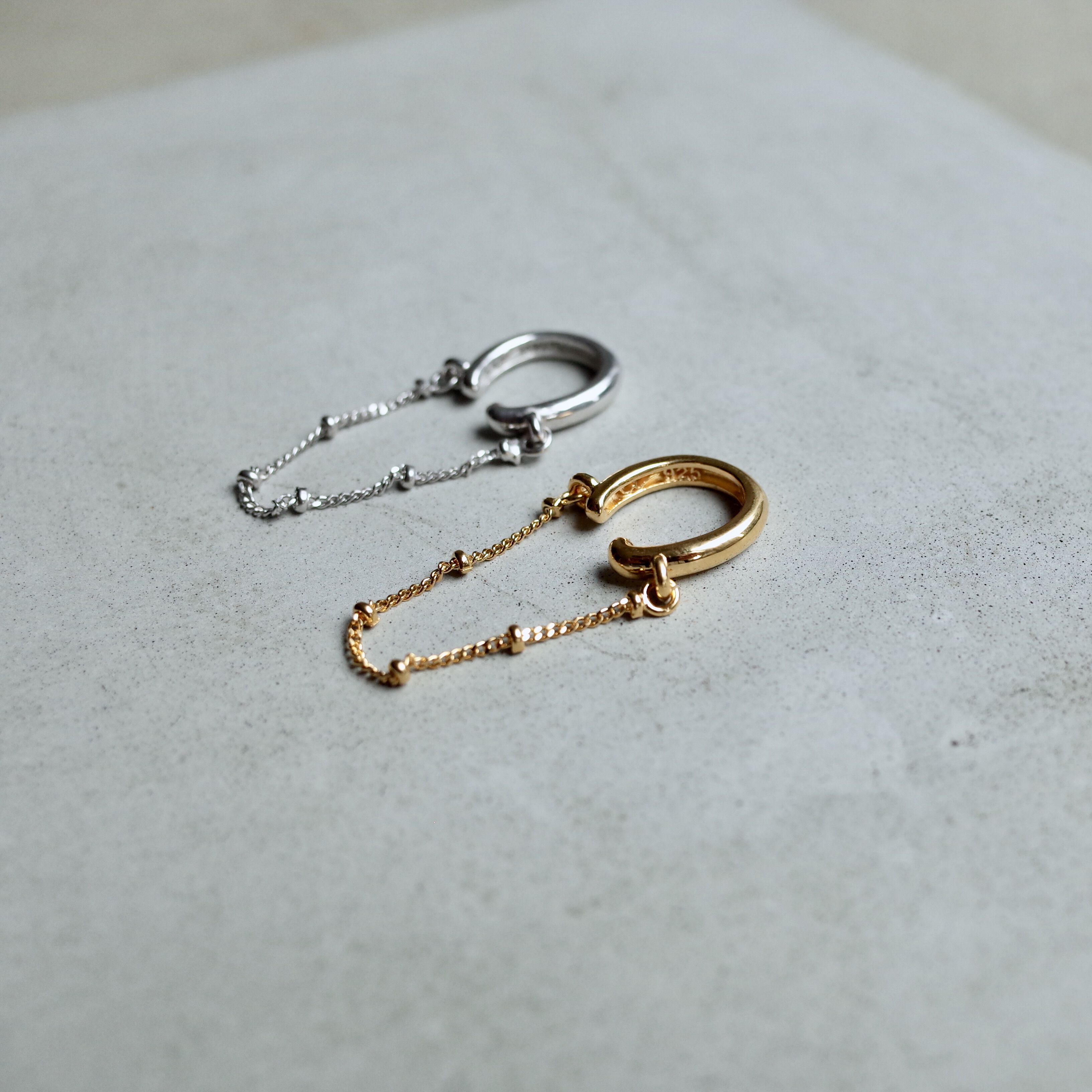 warmth「Flat AddChain Ear Cuff」|イヤーカフ|