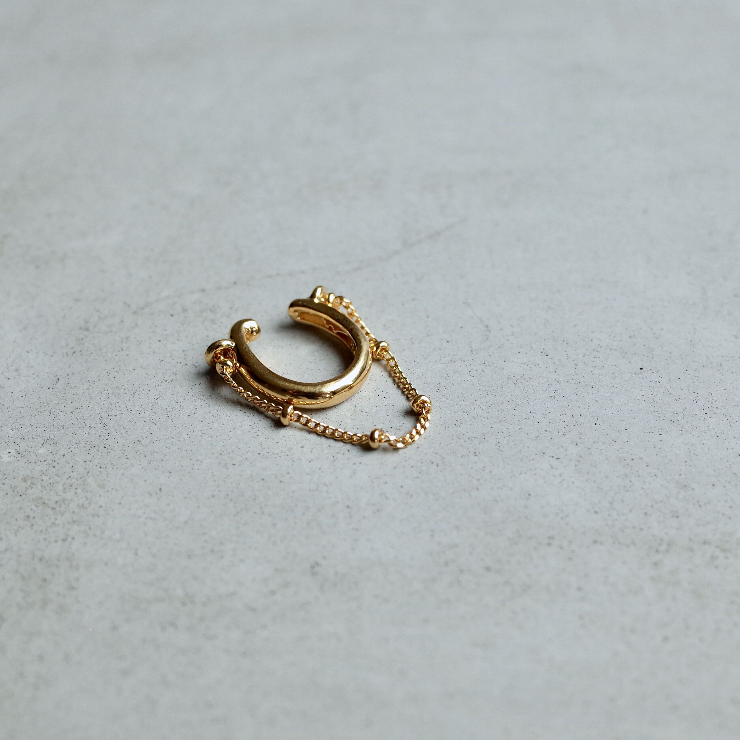 warmth「Flat AddChain Ear Cuff」|イヤーカフ|