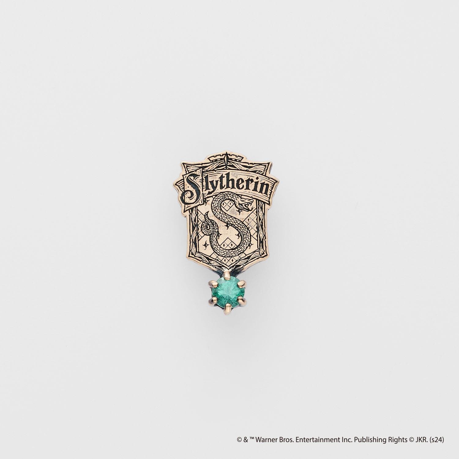 agete「＜2024 Harry Potter Collaboration＞K5エメラルドピアス(片耳用)」|ピアス|グリーン
