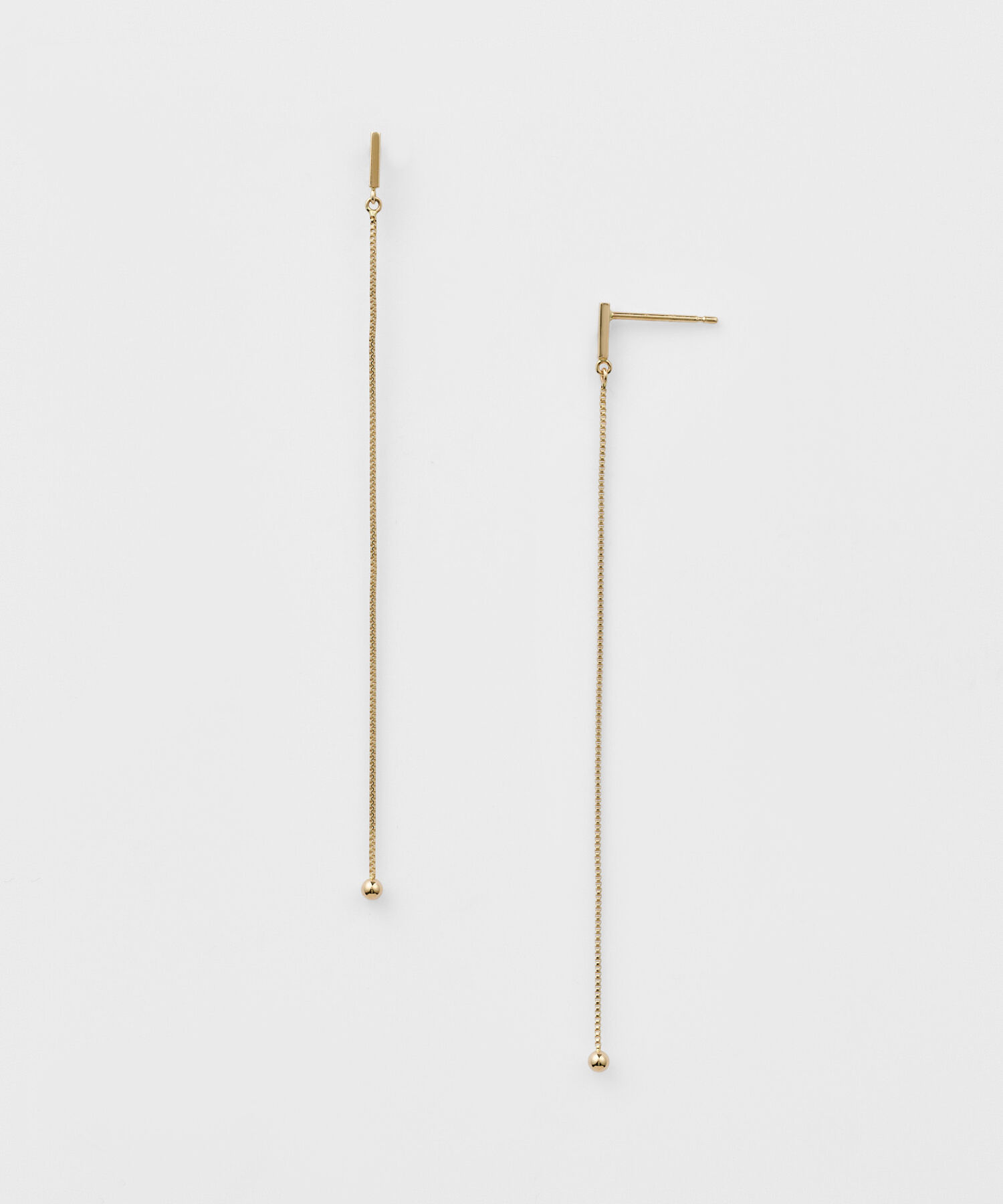  「K10ロングピアス」|ピアス|