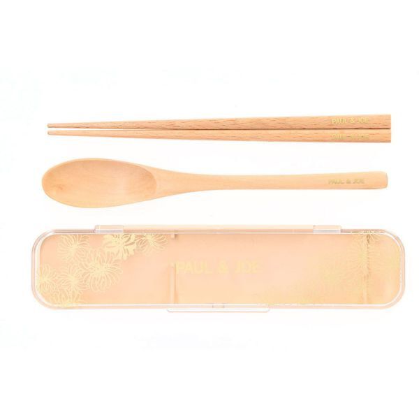 PAUL&JOE「箸・スプーン箱セット／ポール＆ジョー・ブレイクタイム」|食器・キッチングッズ|ﾇｰﾄﾞﾋﾟﾝｸ