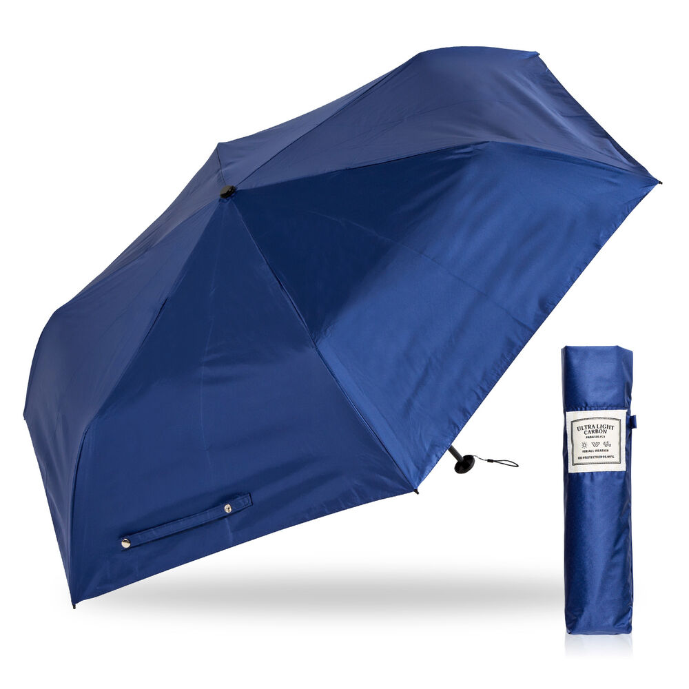 BACKYARD FAMILY「折りたたみ傘 軽量 通販 メンズ レディース 折り畳み傘 折畳傘 日傘 53cm シンプル 無地」|傘|ブルー1