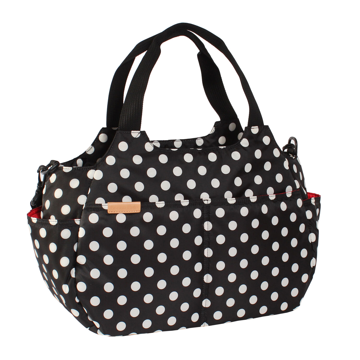 BACKYARD FAMILY「マシュマロ トートバッグ マザーズバッグ ハンナフラ Hanna Hula 通販 マザーズバック」|トートバッグ|ブラック3