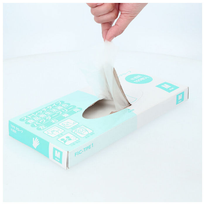 BACKYARD FAMILY「tpe 手袋 通販 使い捨て手袋 tpeグローブ パウダーフリー 料理用 グローブ 100枚」|その他|