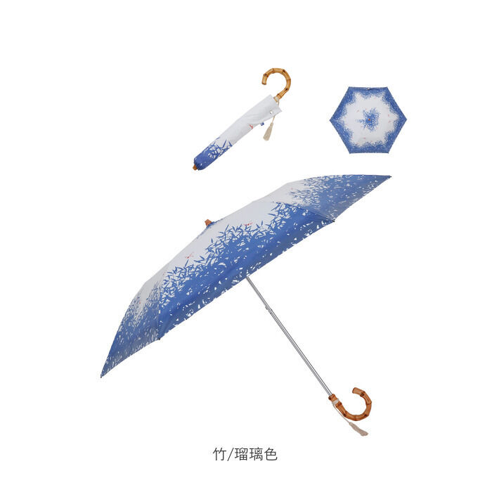 BACKYARD FAMILY「折りたたみ傘 レディース かわいい 通販 晴雨兼用 おしゃれ 50cm 6本骨 2段 ミニ」|傘|